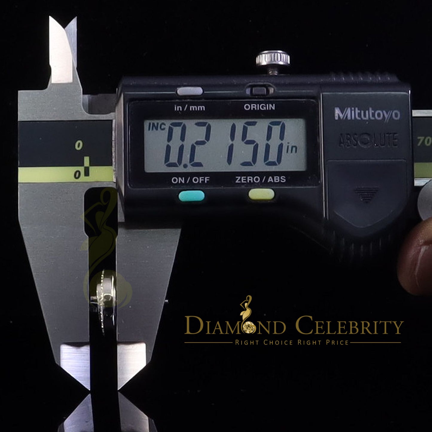 Diamondcelebritees 2.50ct VVS D Moissanite Diamond Cut Stud Earring Women & Men White 925 Silver