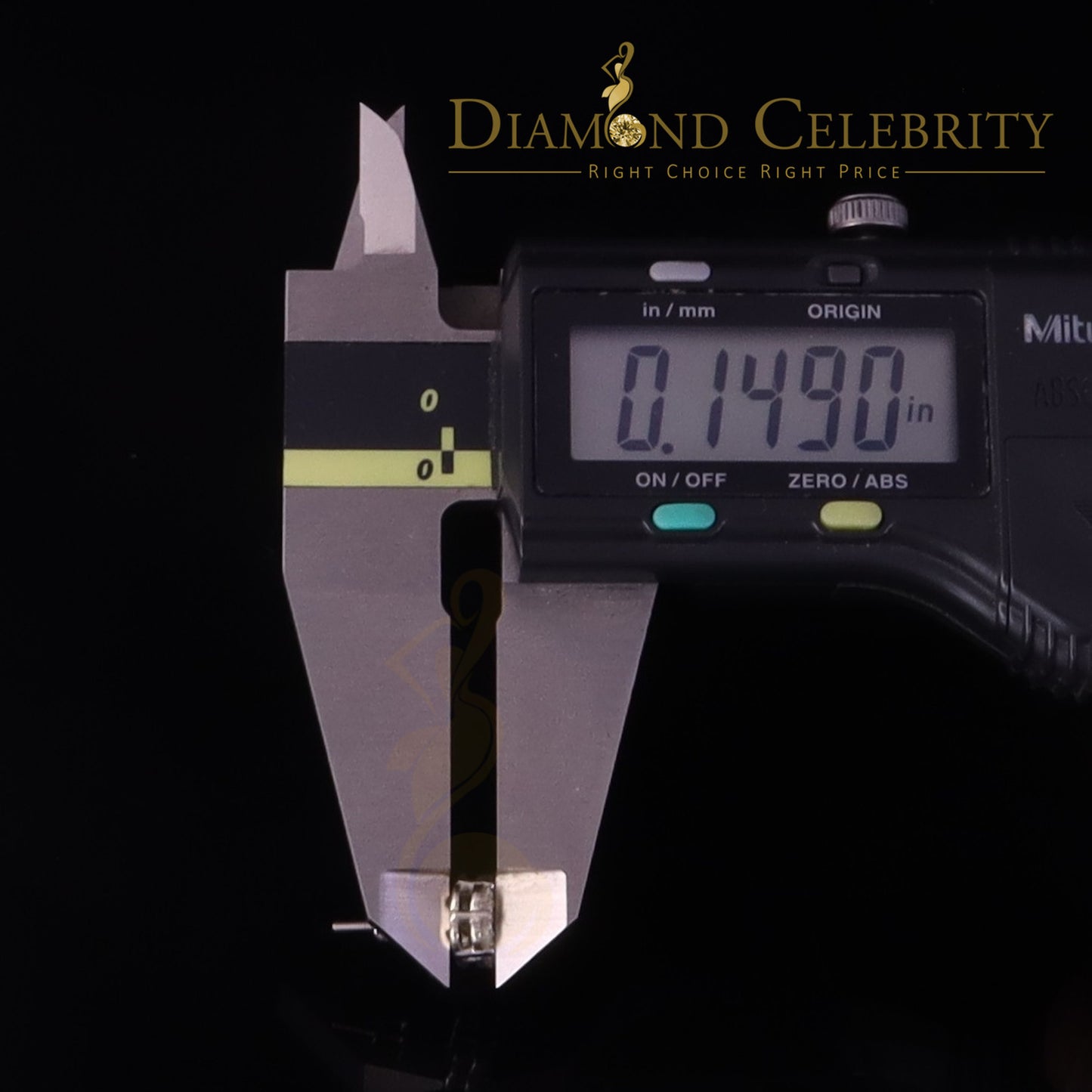 Diamondcelebritees 925 Silver White 1.00ct VVS 'D' Moissanite Floral Stud Earrings Men's/Womens