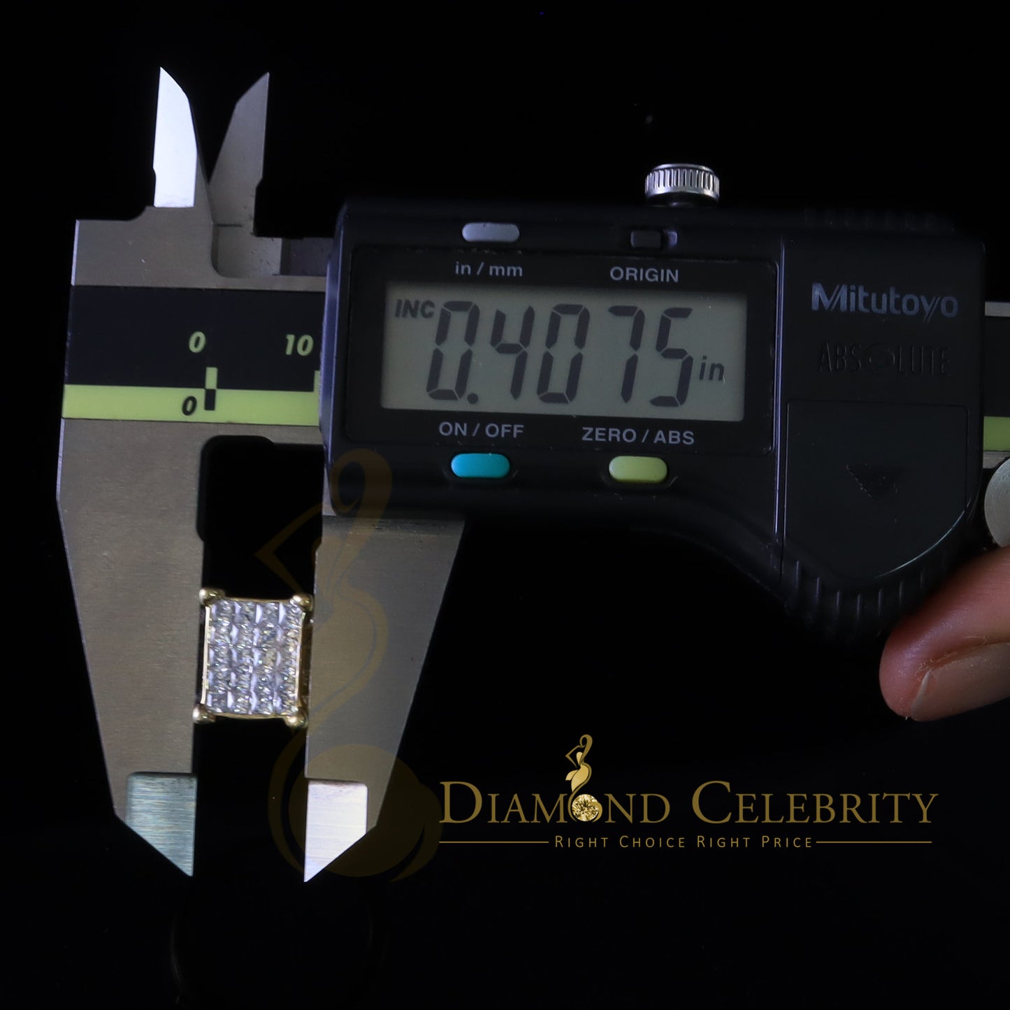 DiamondCelebritees Yellow Sterling Silver 3.00ct Cubic Zirconia Princes Engagement Ring Size 10