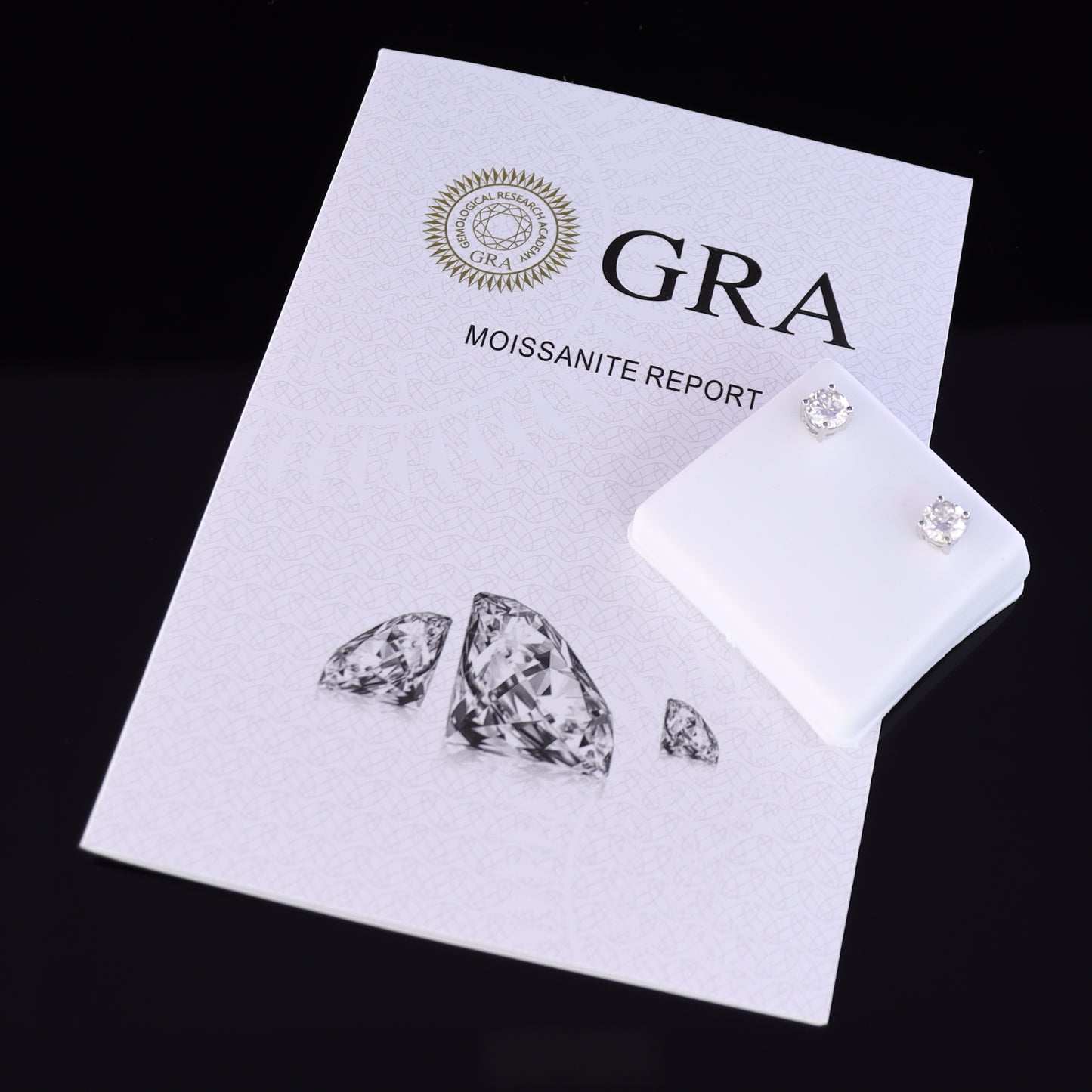 DiamondCelebritees 1.25ct VVS 'D' Moissanite Men's/Womens 925 Silver Yellow Round Stud Earrings