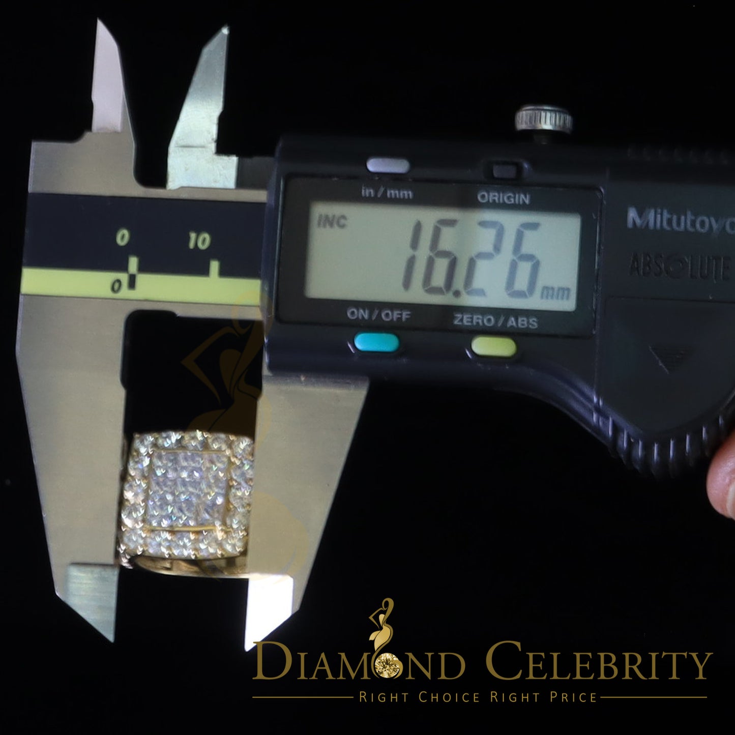 DiamondCelebritees 925 Silver Square Cubic Zirconia 10.92ct 3PC Bridal Yellow Womens Ring SZ 7