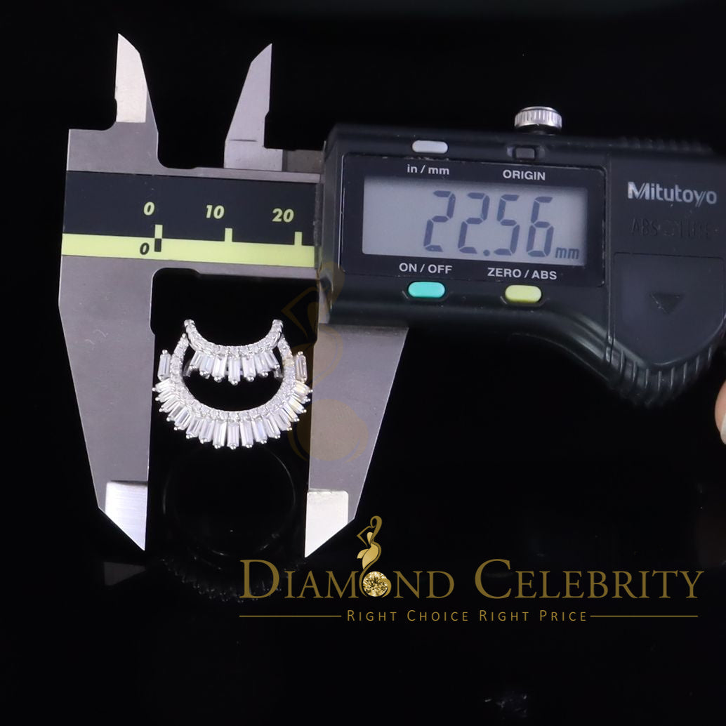 DiamondCelebritees 925 Sterling 1.25ct Cubic Zirconia White Silver Womens Ring Size 8