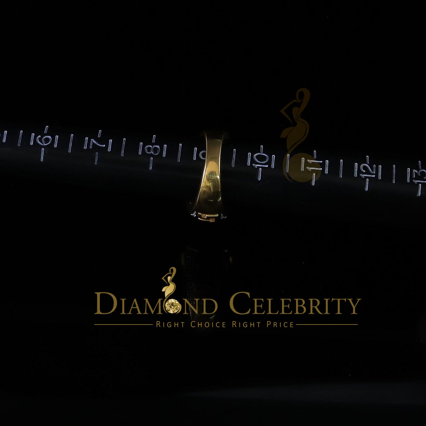 DiamondCelebritees 8.10ct Yellow Silver Oval Cubic Zirconia Men Adjustable Ring From SZ 9 to 11