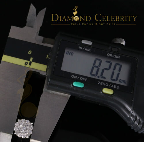 DiamondCelebritees 925 Sterling Yellow Silver 1.22ct Cubic Zirconia Round Women's Stud Earrings