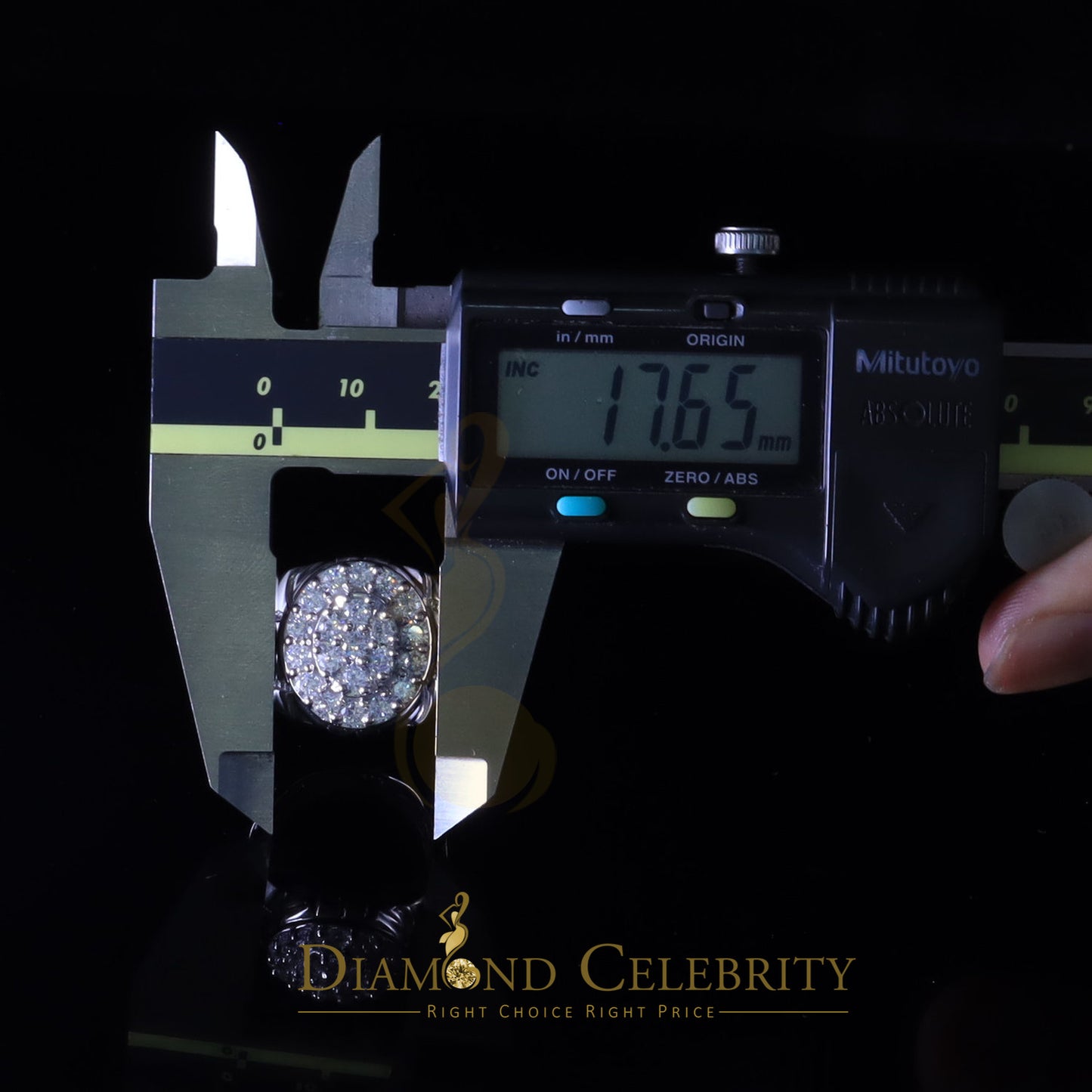 DiamondCelebritees 3.59ct White Engagement Ring Women 925 Sterling Silver Cubic Zirconia Size 8