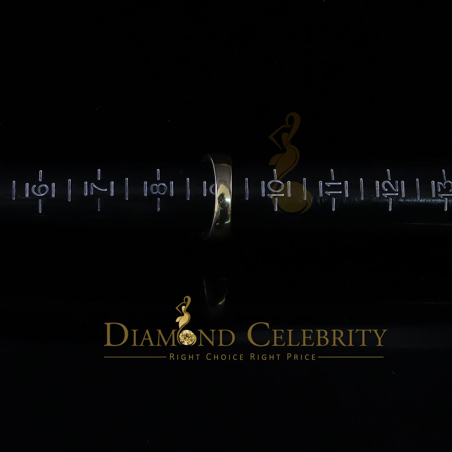 DiamondCelebritees Men's 925 Sterling Yellow Silver Floral 2.30ct Cubic Zirconia Ring Size 9.5