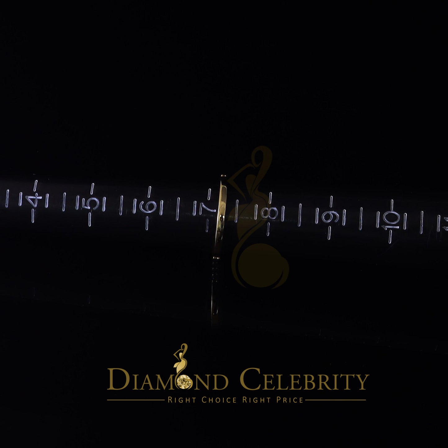 King Of Blings 10K Yellow Gold 1.50CT 'VVS' 'FL' D clr Oval Cut Moissonite Womens Ring Size 7