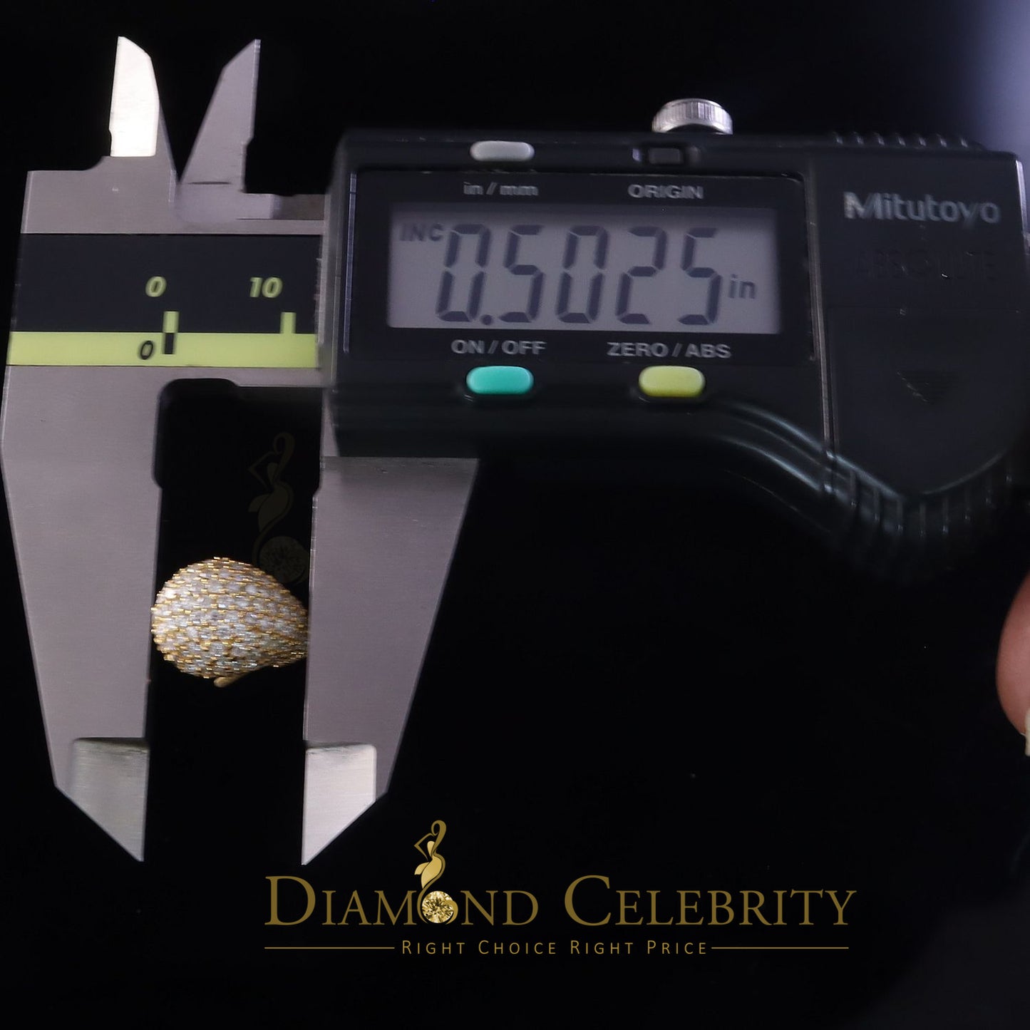 DiamondCelebritees New Fashionable 4CT VVS D Moissanite Women 925 Yellow Silver Tear drop Earrings