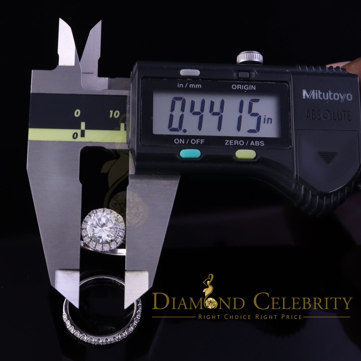 DiamondCelebritees 4.58ct White Cubic Zirconia 925 Sterling Silver Bridal Fashion Womens Ring SZ 7