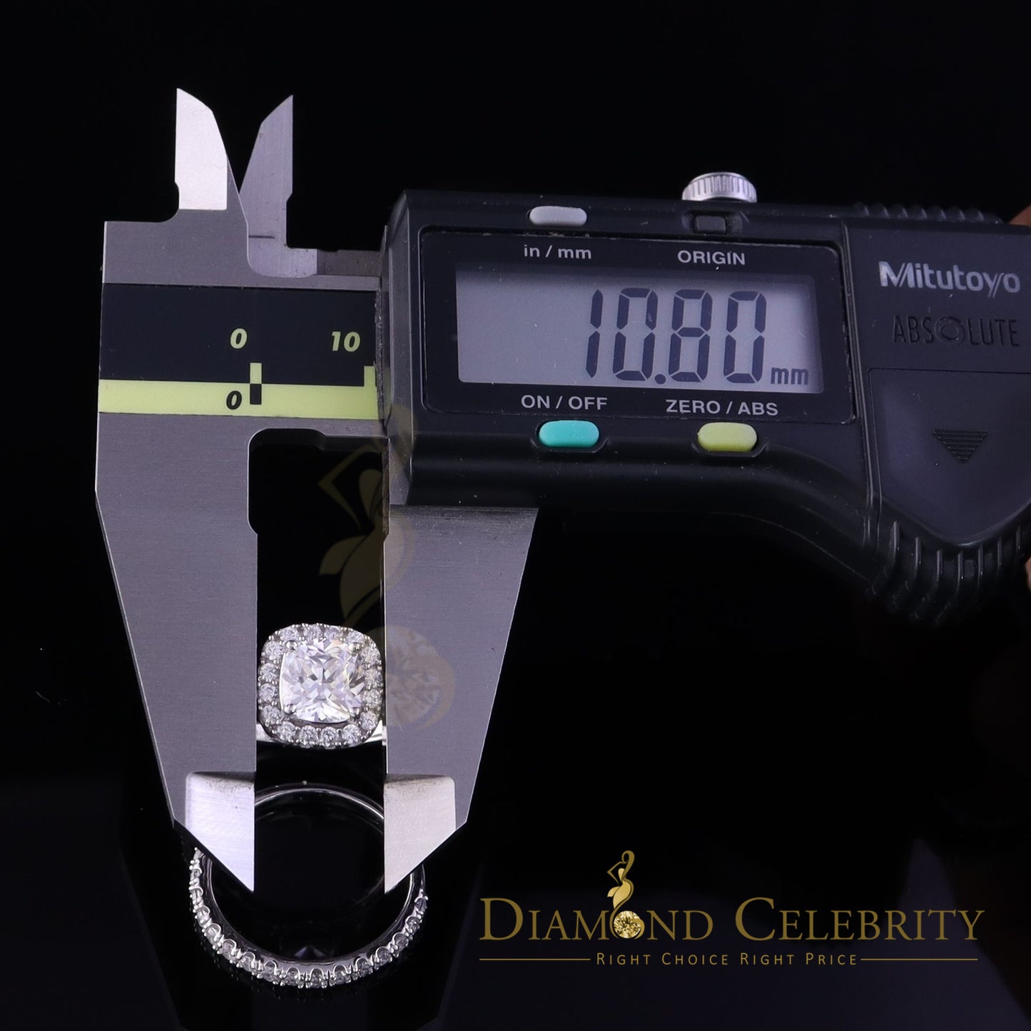 DiamondCelebritees 6.80ct White Cubic Zirconia 925 Sterling Silver Bridal Fashion Womens Ring SZ 7