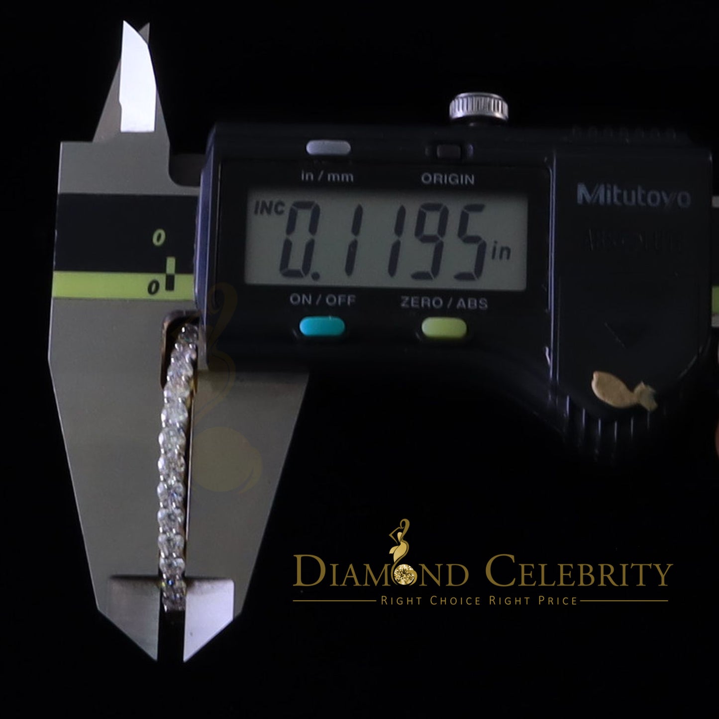 DiamondCelebritees 6.00ct Moissanite Yellow 925 Sterling Silver Women's In and Out Hoop Earrings