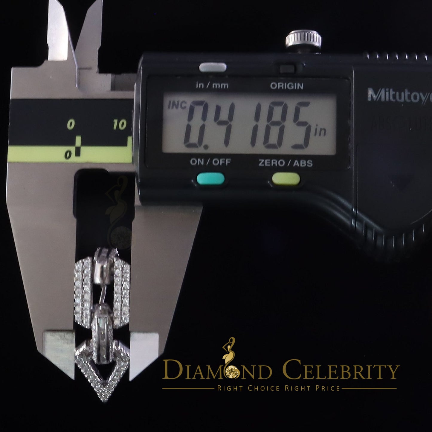 Diamondcelebritess New Dangling 925 Silver White 2.00CT VVS 'D Bugget Rd Moissanite Womens Earrings