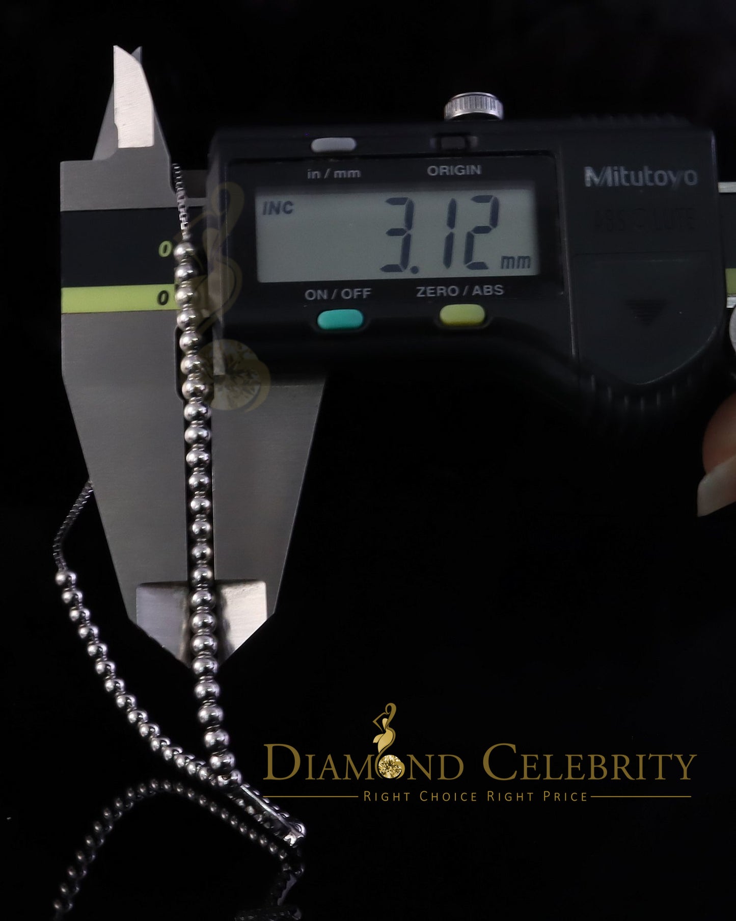 Diamondcelebritees Anchore Pearl Style Chain White Sterlng Silver Cubic Zirconia Adjtable Bracelete