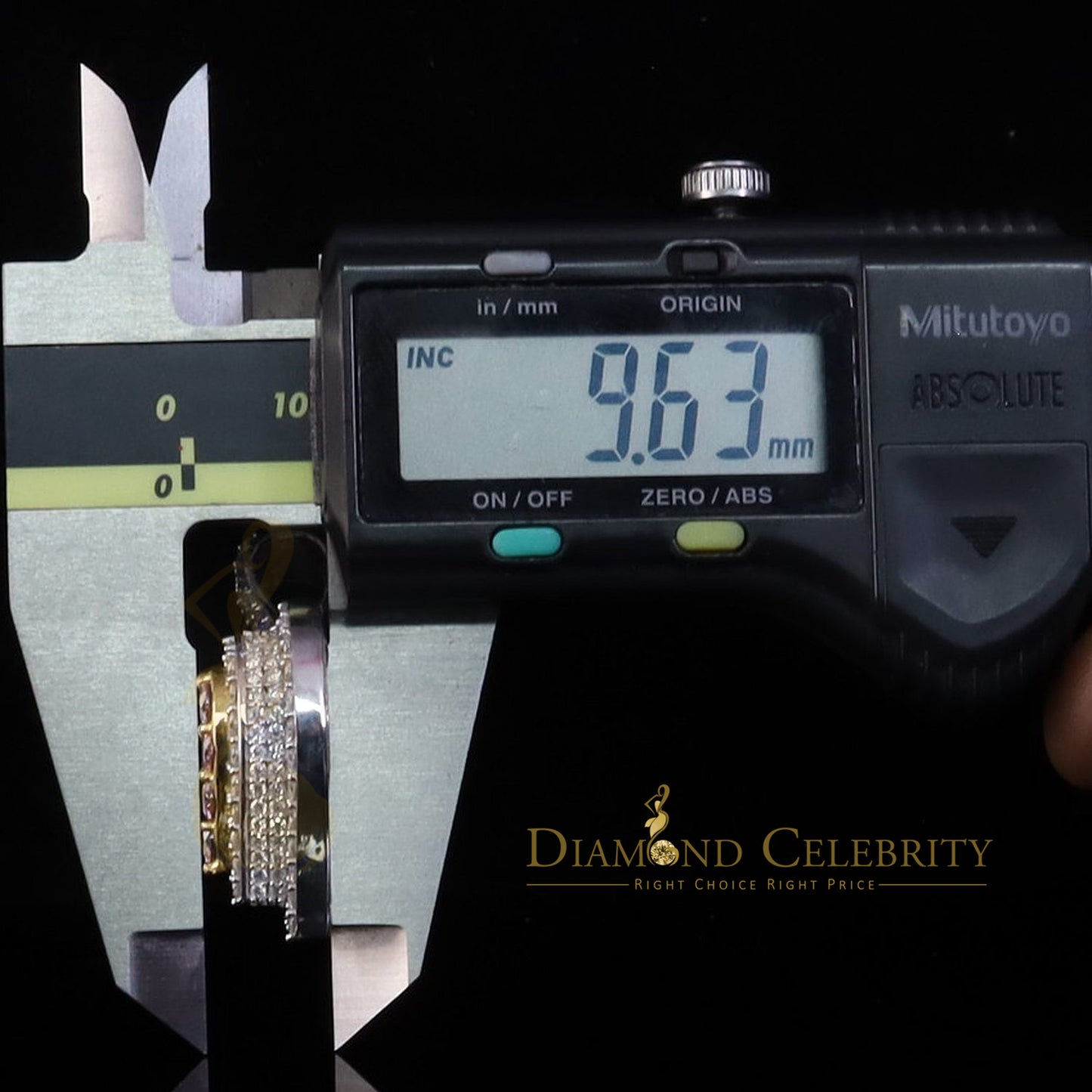 DiamondCelebritees 925 Silver White Women's 11.00 ct VVS'D' Pink Moissanite 3D Double Heart Pendant