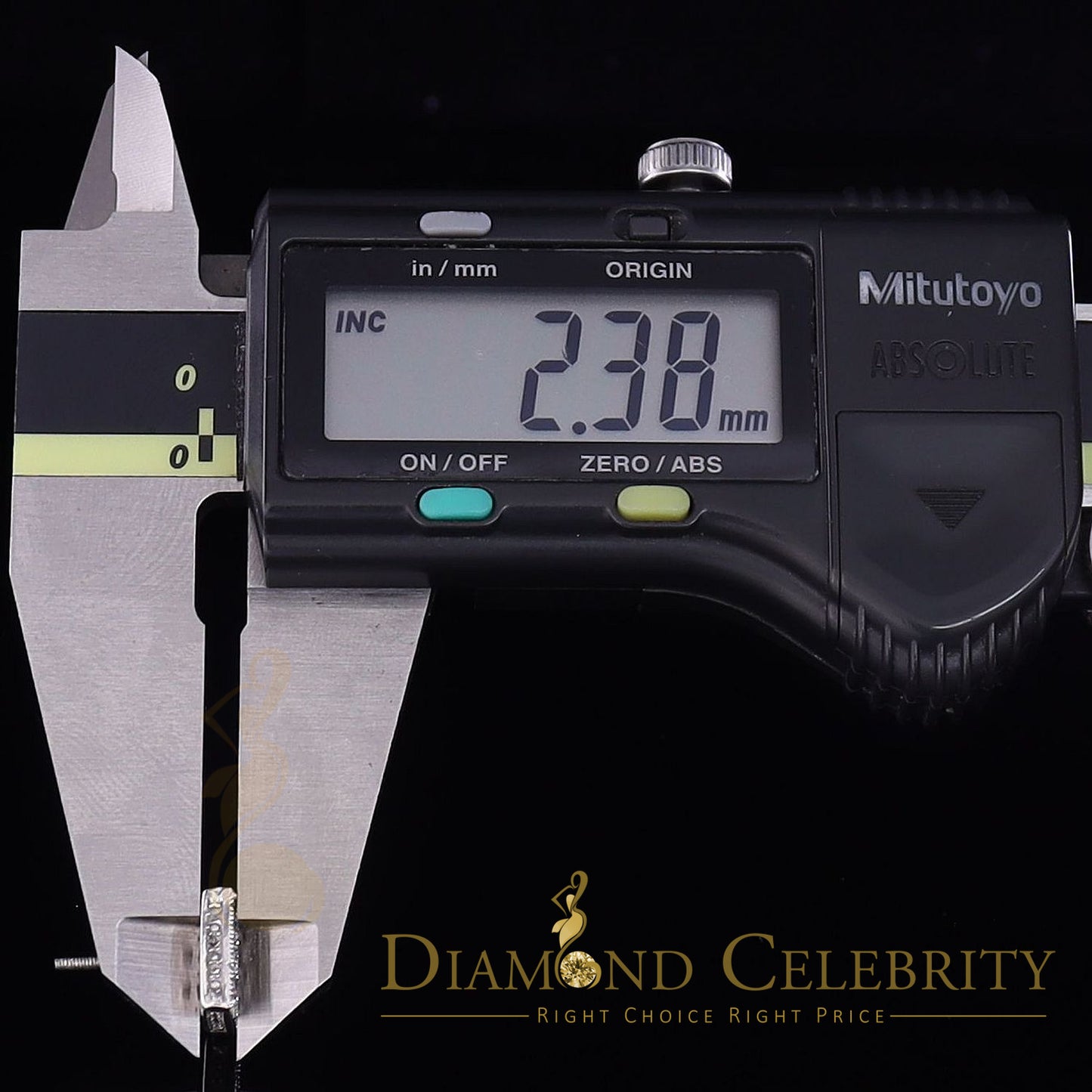 DiamondCelebritees Hip Hop Screw Back White Silver 2.07ct Cubic Zirconia Women's & Men's Earrings