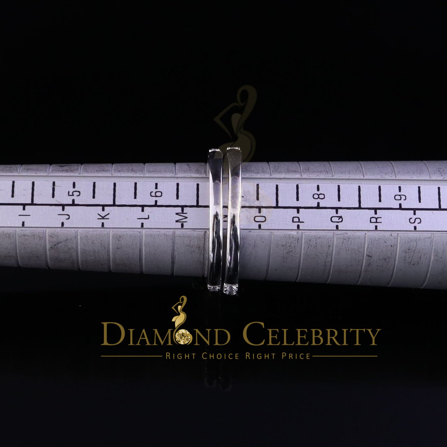 DiamondCelebritees 5.22ct White Cubic Zirconia 925 Sterling Silver Bridal Style Womens Ring SZ 6.5