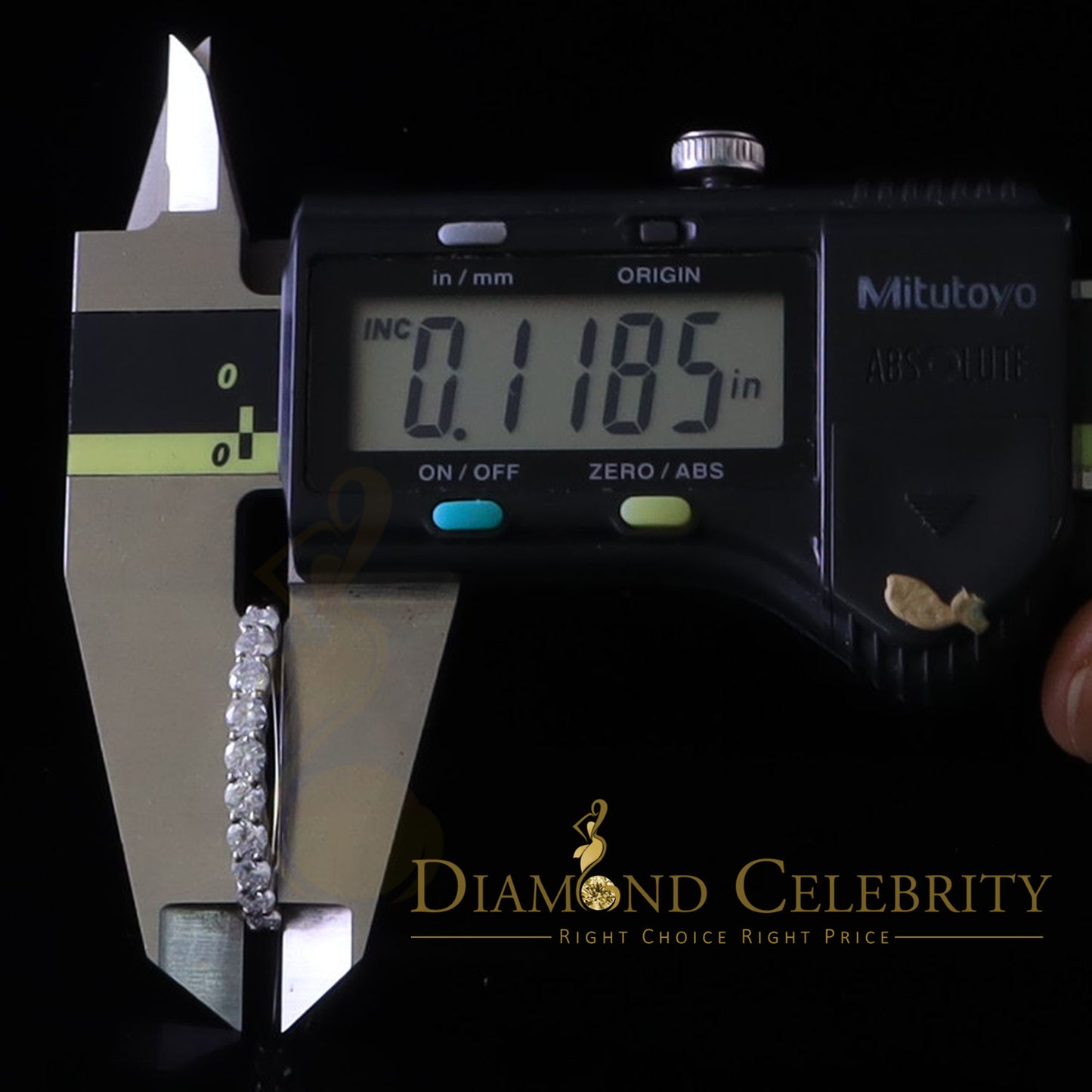 Diamondcelebritees 2.00ct Moissanite White 925 Sterling Silver Women's Hoop Earrings