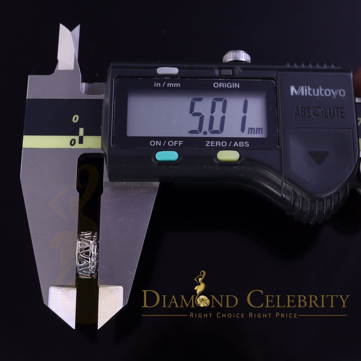DiamondCelebritees10K Real White Gold Real Diamond 1.25CT Men's/Women's Stud Round Earring