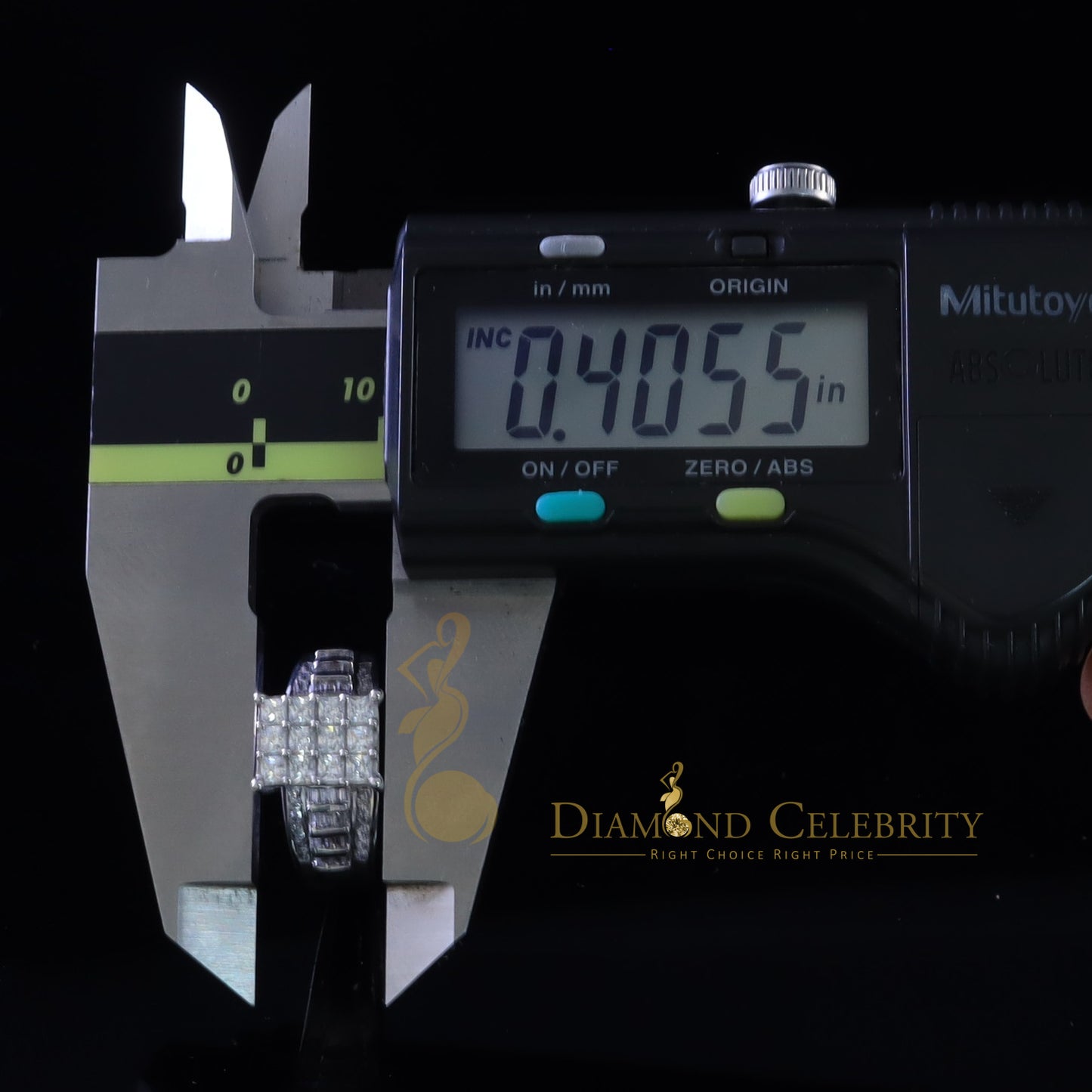 DiamondCelebritees 925 White Silver Square 1.10ct Cubic Zirconia Engagement Womens Ring Size 6.5