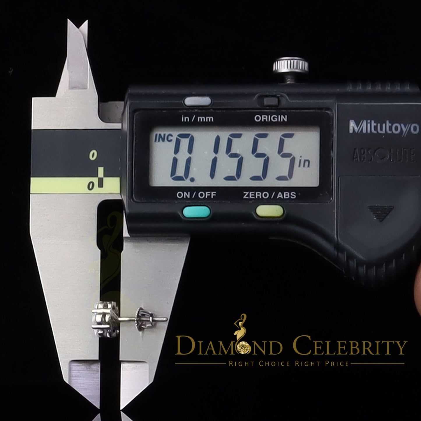 DiamondCelebritees 925 White Silver Sterling 2.06ct Cubic Zirconia Hip Hop Floral Women's Earrings