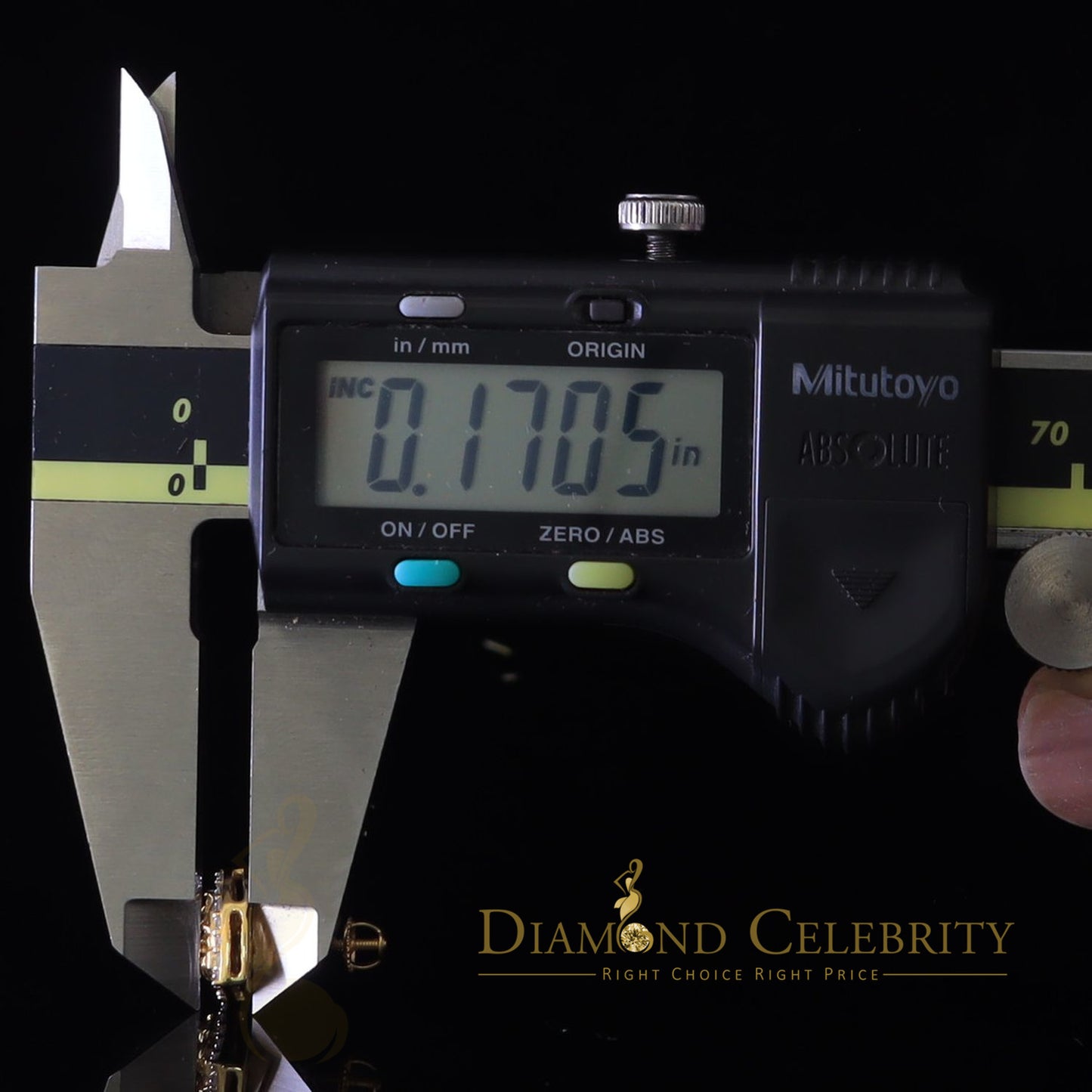 DiamondCelebritees 1.50ct Moissanite Yellow 925 Sterling Silver Women's Heart Shape Nugget Earrings