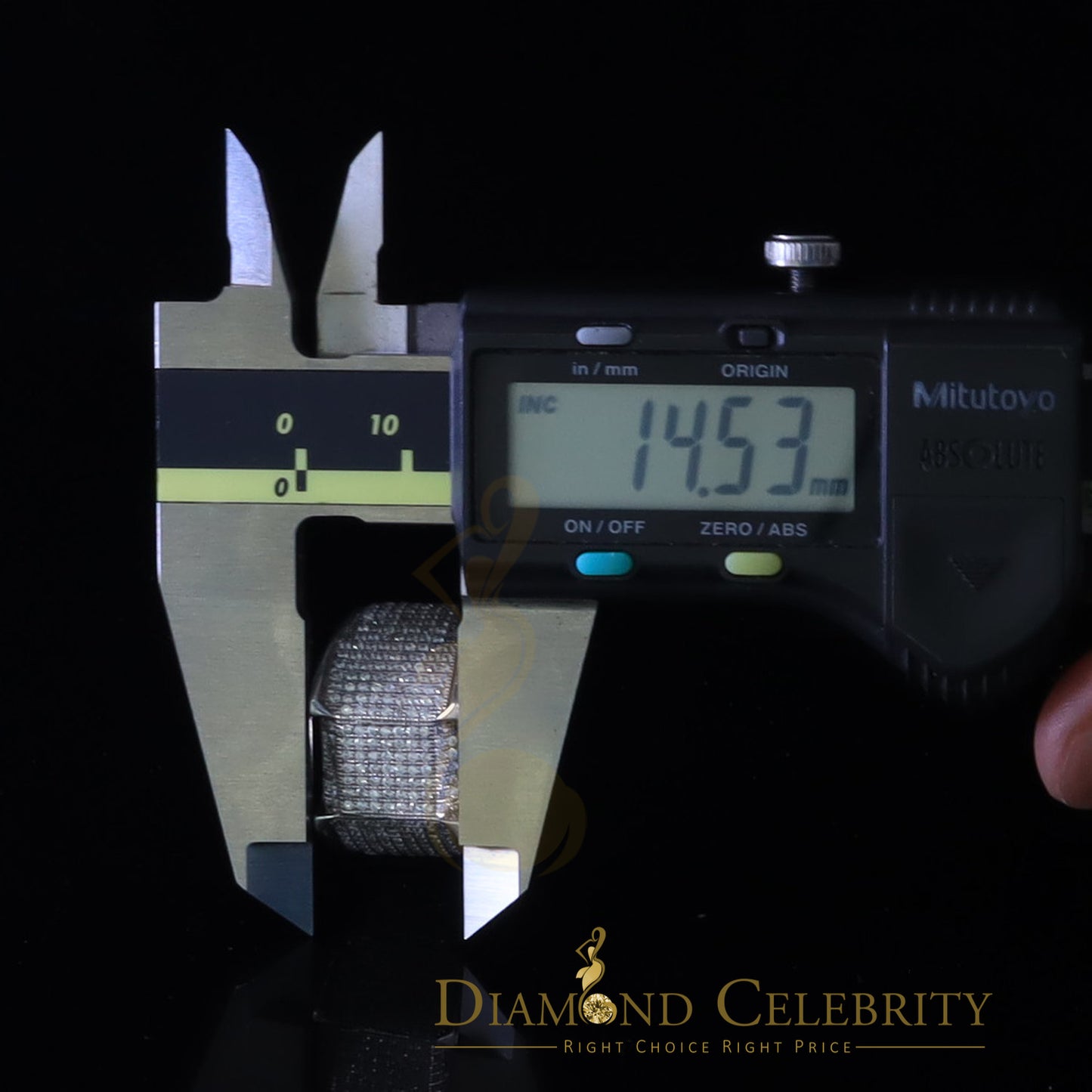 DiamondCelebritees Sterling 925 White Silver 3.20ct Square Cubic Zirconia Men Ring Size 10