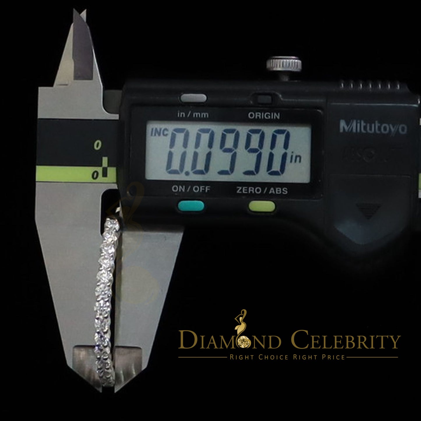 Diamondcelebritees 3.00ct Moissanite White 925 Sterling Silver Women's In and Out Hoop Earrings