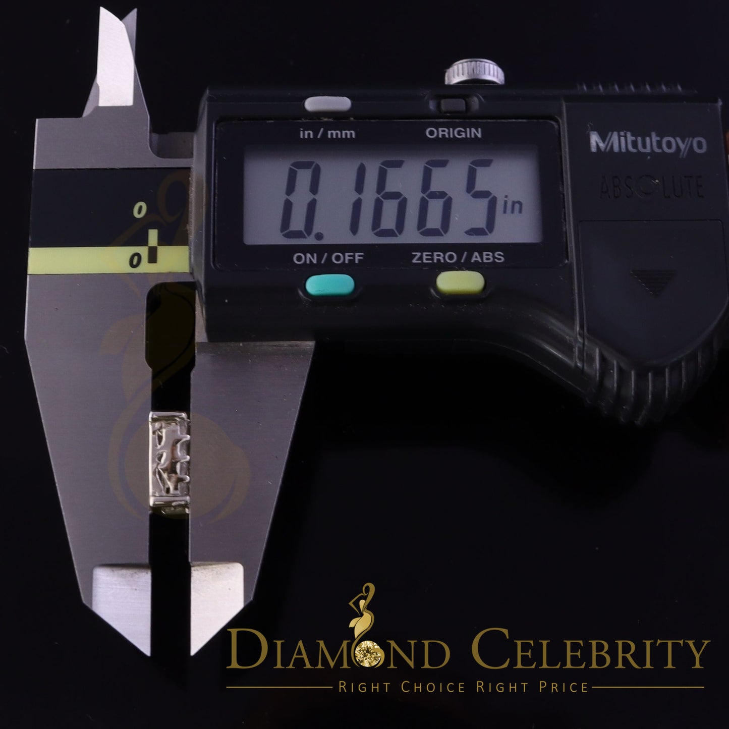 DiamondCelebritees 925 White Silver 2.88ct Cubic Zirconia Women's & Men's Hip Hop Square Earrings