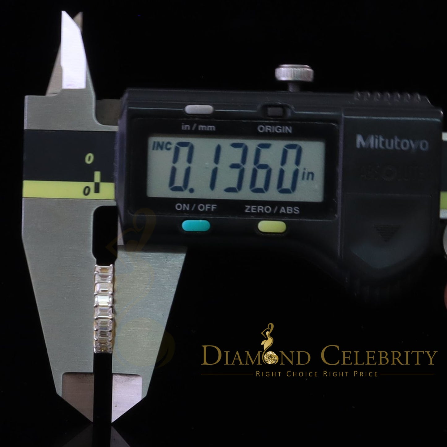 DiamondCelebritees 1.66ct Moissanite Baugutte Yellow 925 Sterling Silver Women's Hoop Earrings