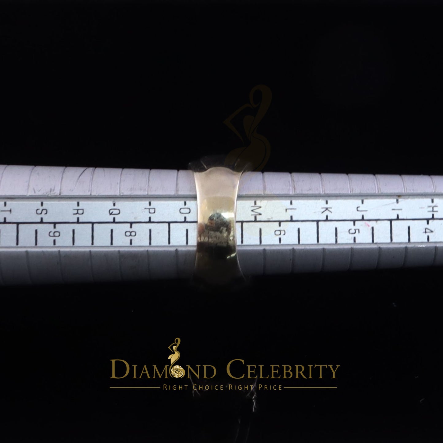DiamondCelebritees 2.03ct Cubic Zirconia 925 Yellow Silver Set Women's Engagement Ring Size 7