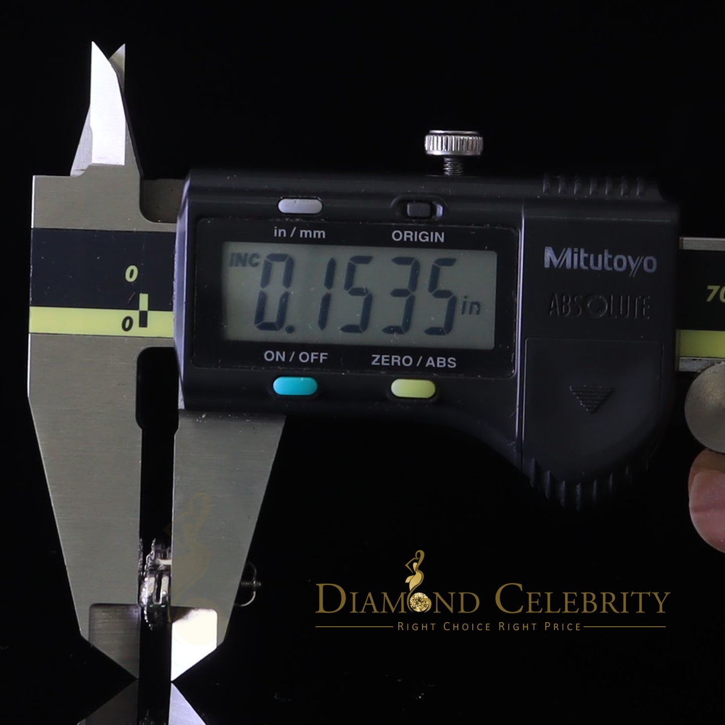 Diamondcelebritees 1.50ct Moissanite White 925 Sterling Silver Women's Nugget Earrings