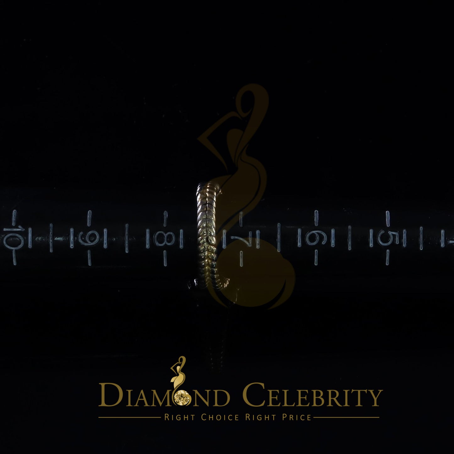 DiamondCelebritees 0.95ct Cubic Zirconia 925 Sterling Yellow Silver Square Womens Ring Size 7.5