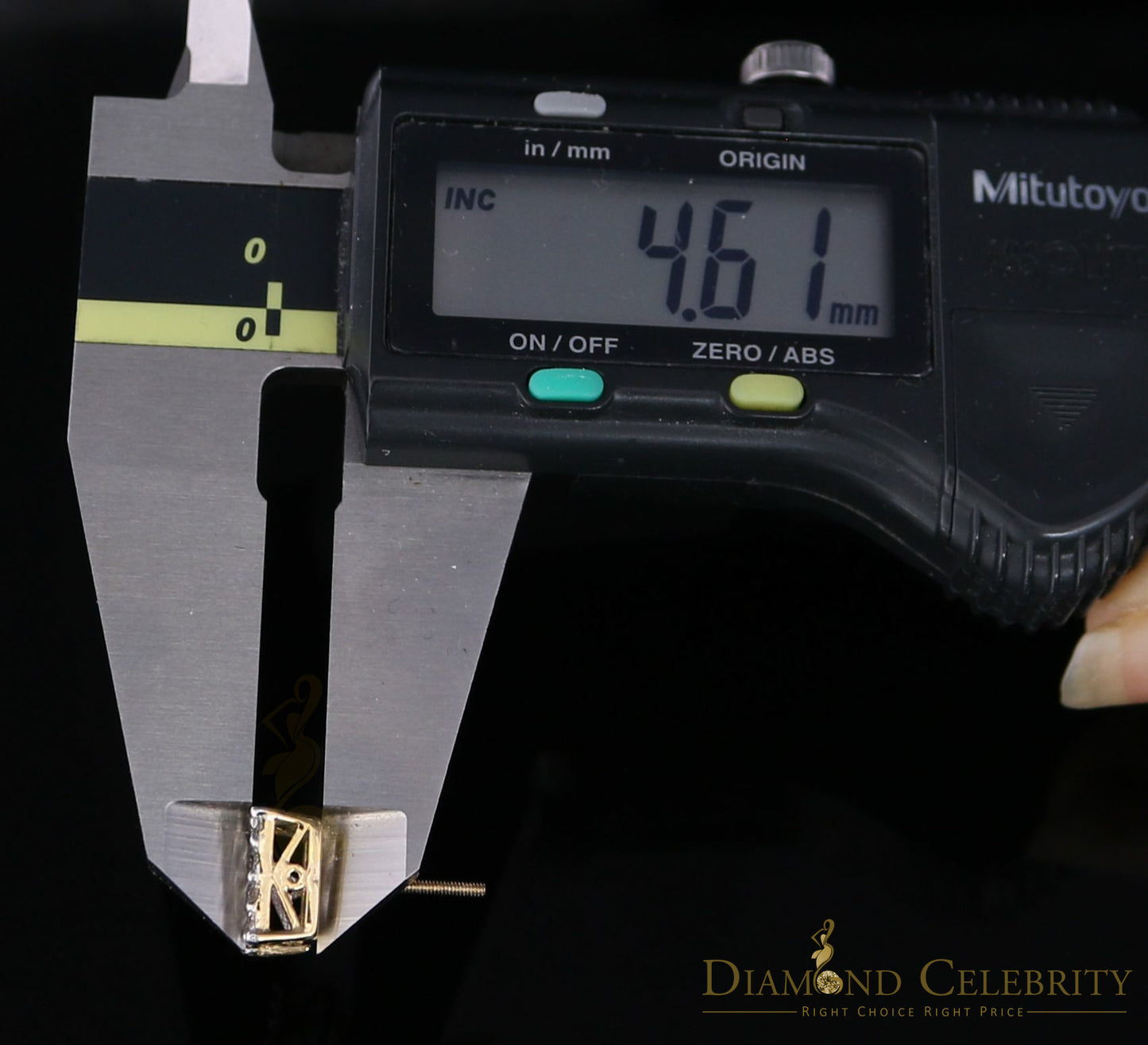 DiamondCelebritees10K Real Yellow Gold with 1.00CT Real Diamond Men's/Women's Stud Earrings