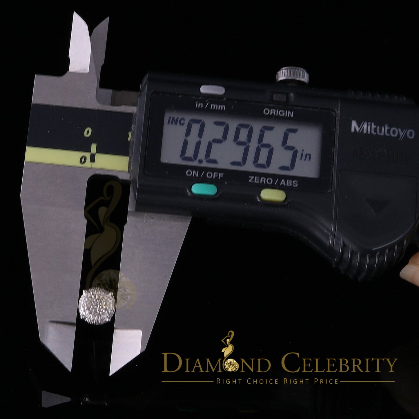 DiamondCelebritees 925 Sterling Silver 0.10ct Diamond For Women's & Men's White Stud Round Earring