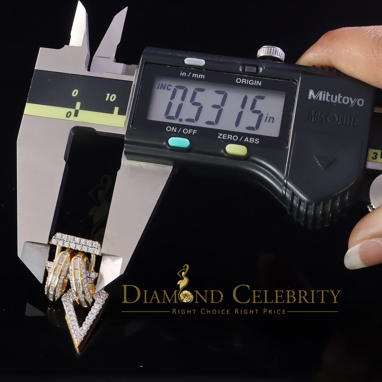 Diamondcelebritess New 925 Silver Yellow 2.00 CT VVS 'D' Moissanite Womens Bugget Dangling Earrings