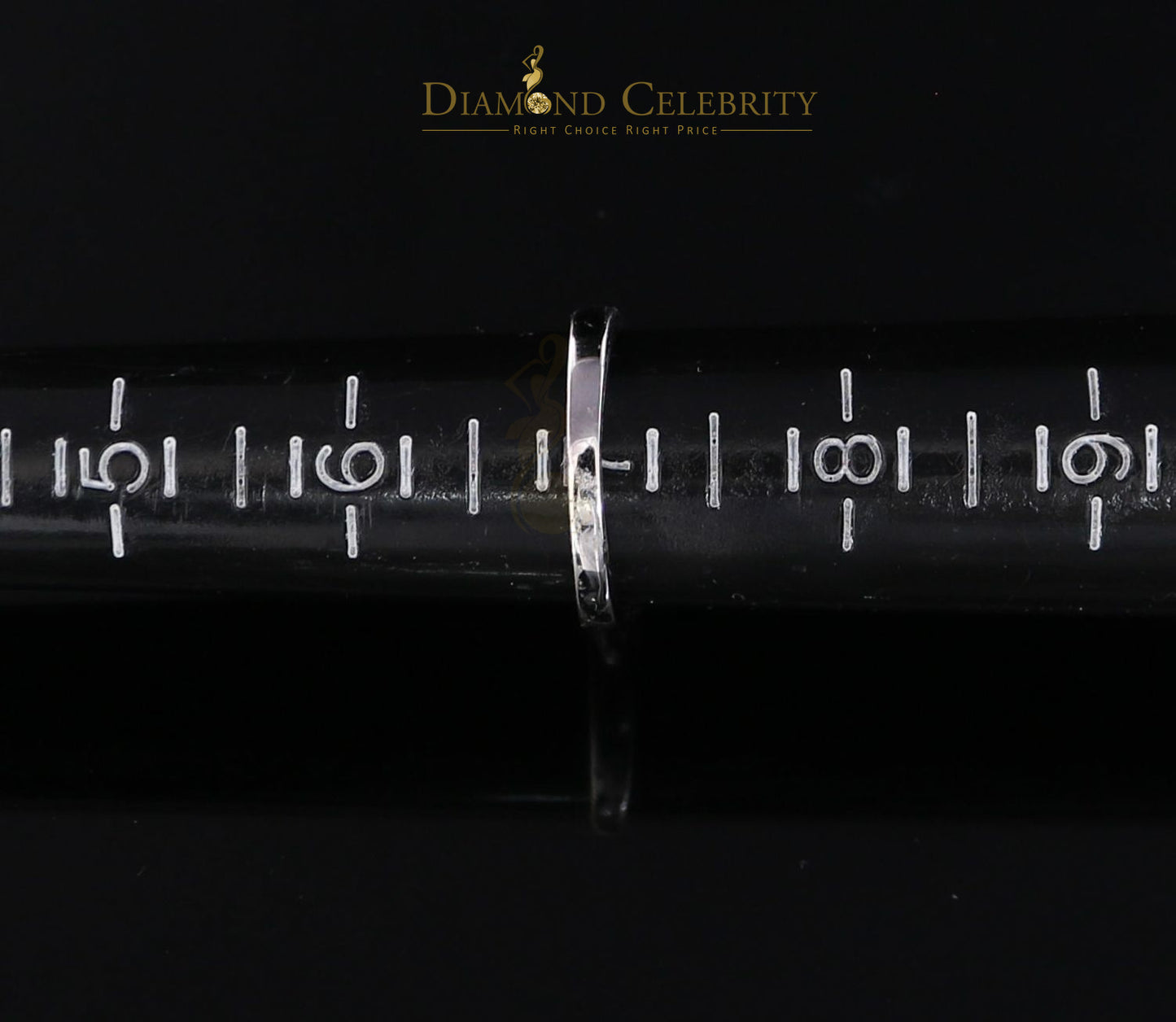 DiamondCelebritees Real 10k White Gold with 0.25CT Real Diamond Womens Diamond shape Ring Size 7