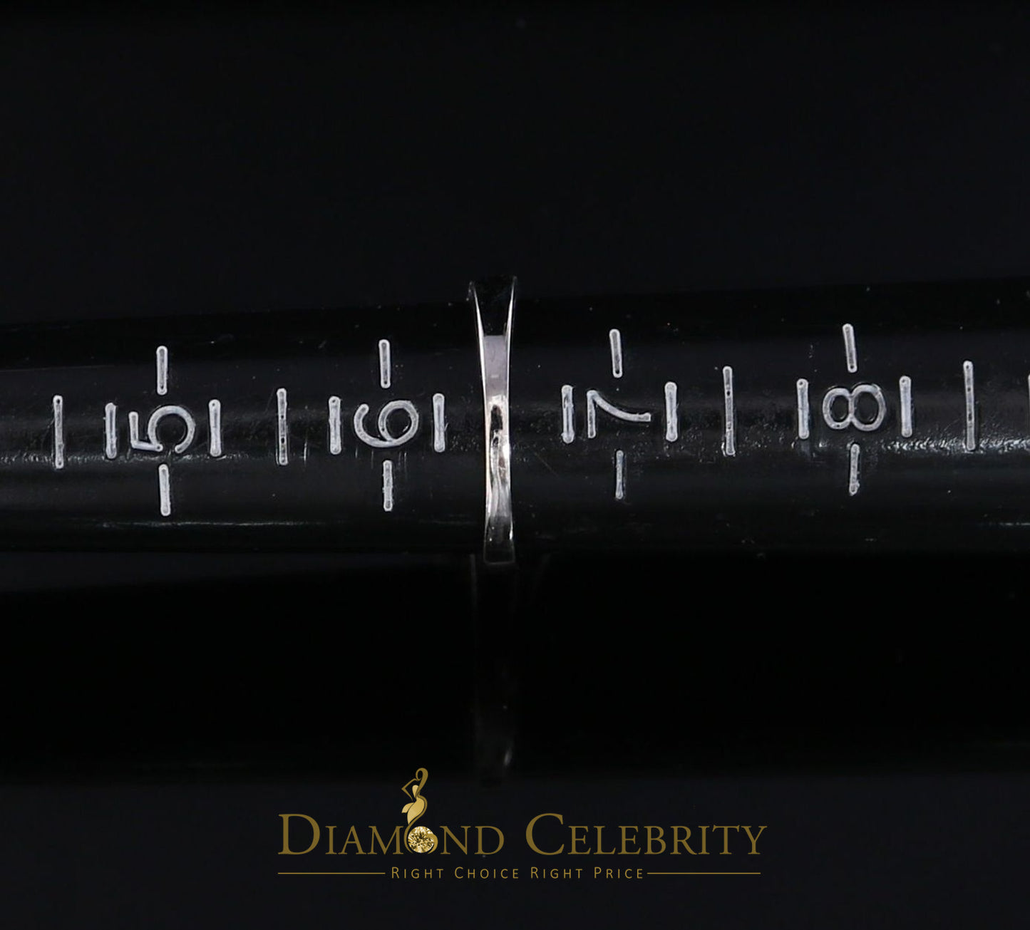 DiamondCelebritees Real 0.10 CT Diamond with 10kt Real White Gold Floral Shape Womens Size 6.5