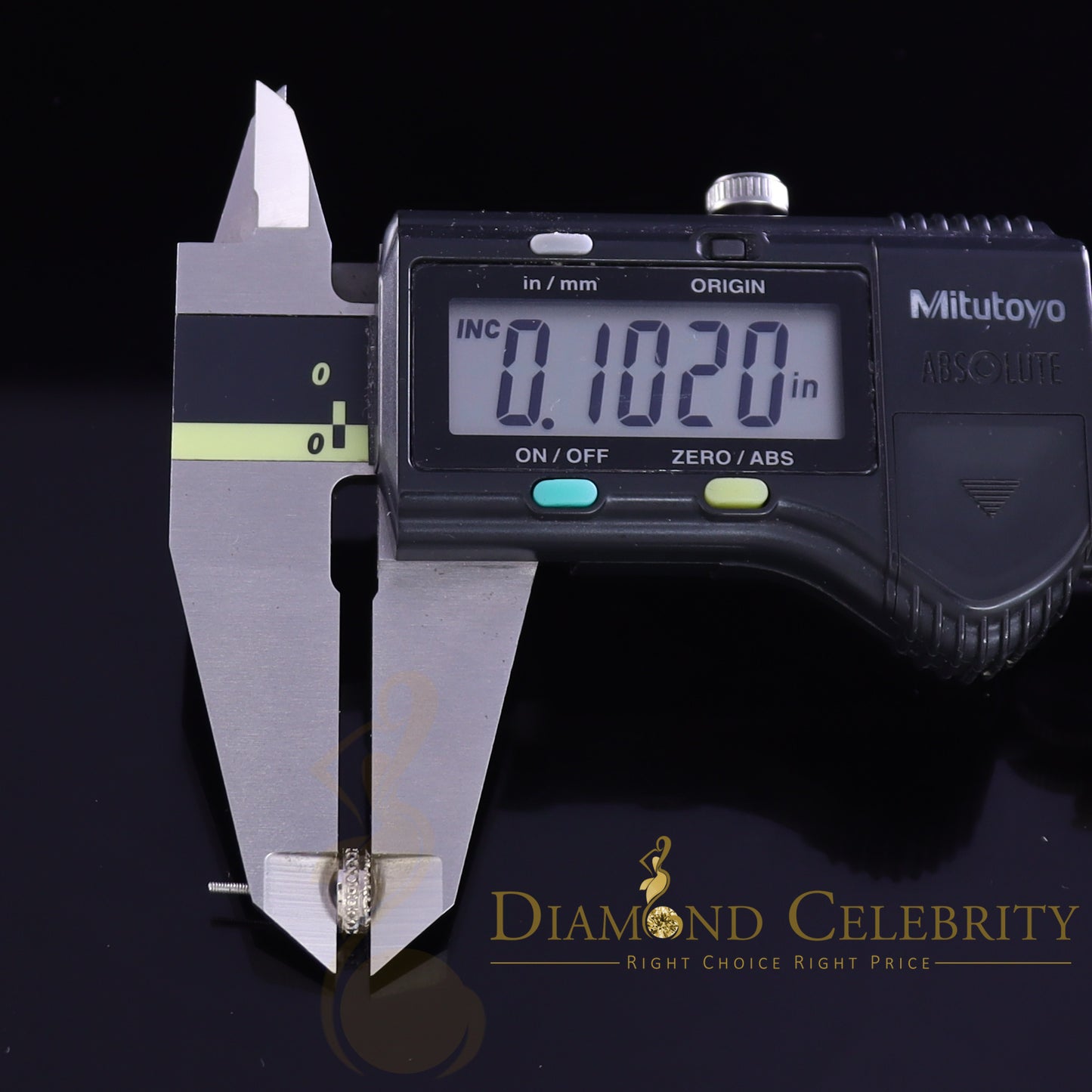 DiamondCelebritees 925 White Silver 0.20ct Real Diamond Women's/Men's Round Fashion Earrings