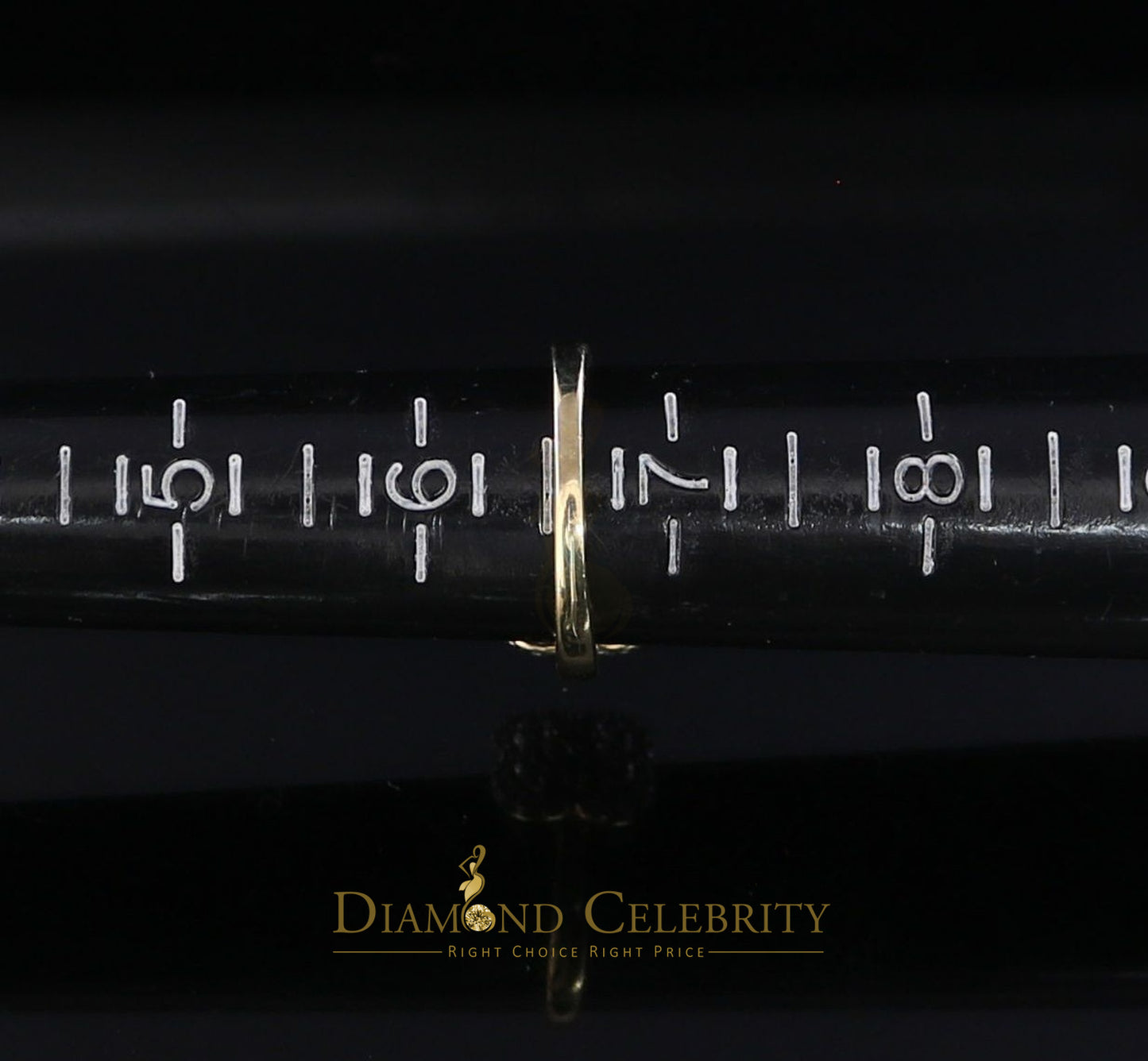 DiamondCelebritees Real 10kt Yellow Gold with 0.50CT Real Diamond ROSE PETAL Shape Womens Ring 6.5