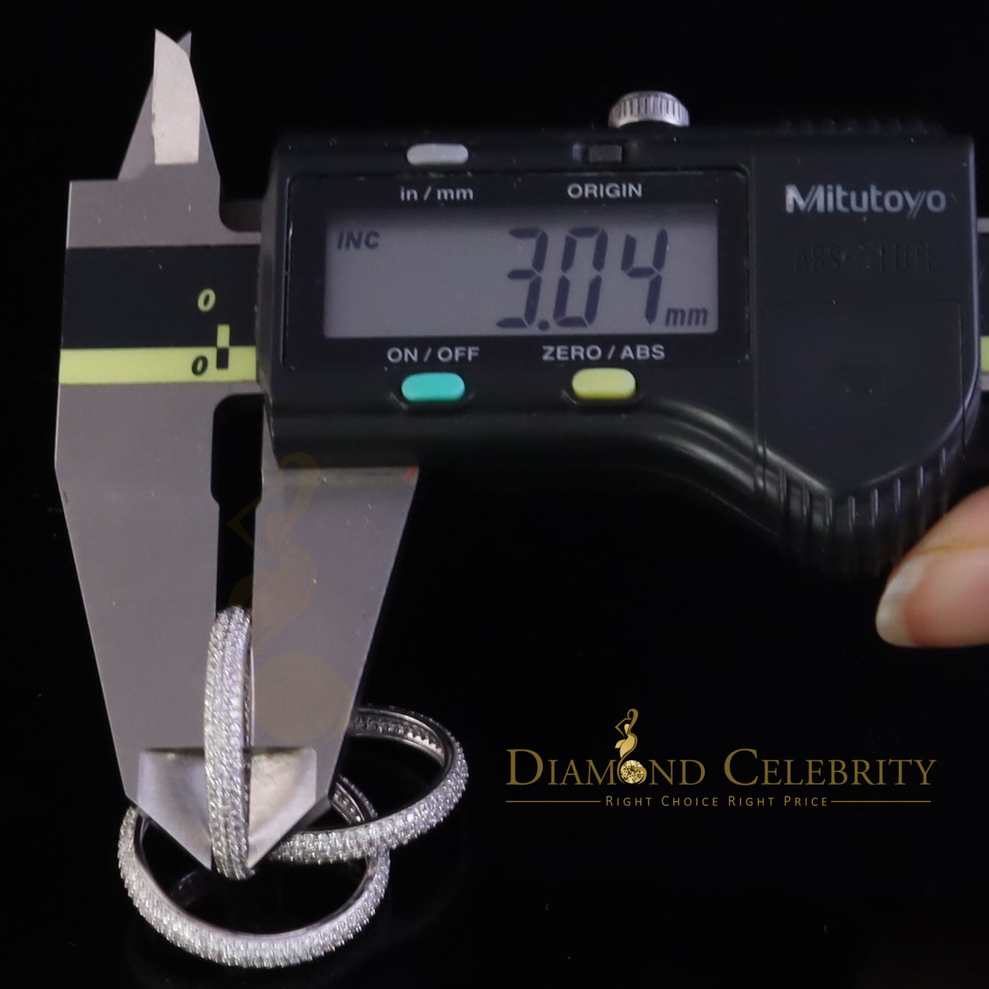 DiamondCelebritees 925 Sterling White Silver 3.10ct Cubic Zirconia 3 Piece Women's Ring Size 06