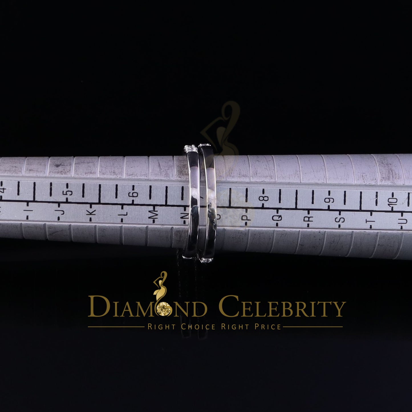 DiamondCelebritees 6.80ct White Cubic Zirconia 925 Sterling Silver Bridal Fashion Womens Ring SZ 7