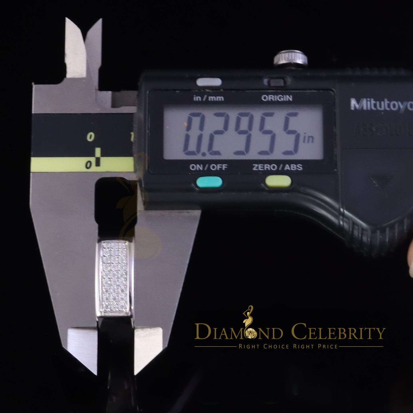 DiamondCelebritees Sterling Mens 0.81ct White Cubic Zirconia Silver Rectangle Fashion Ring Size 9