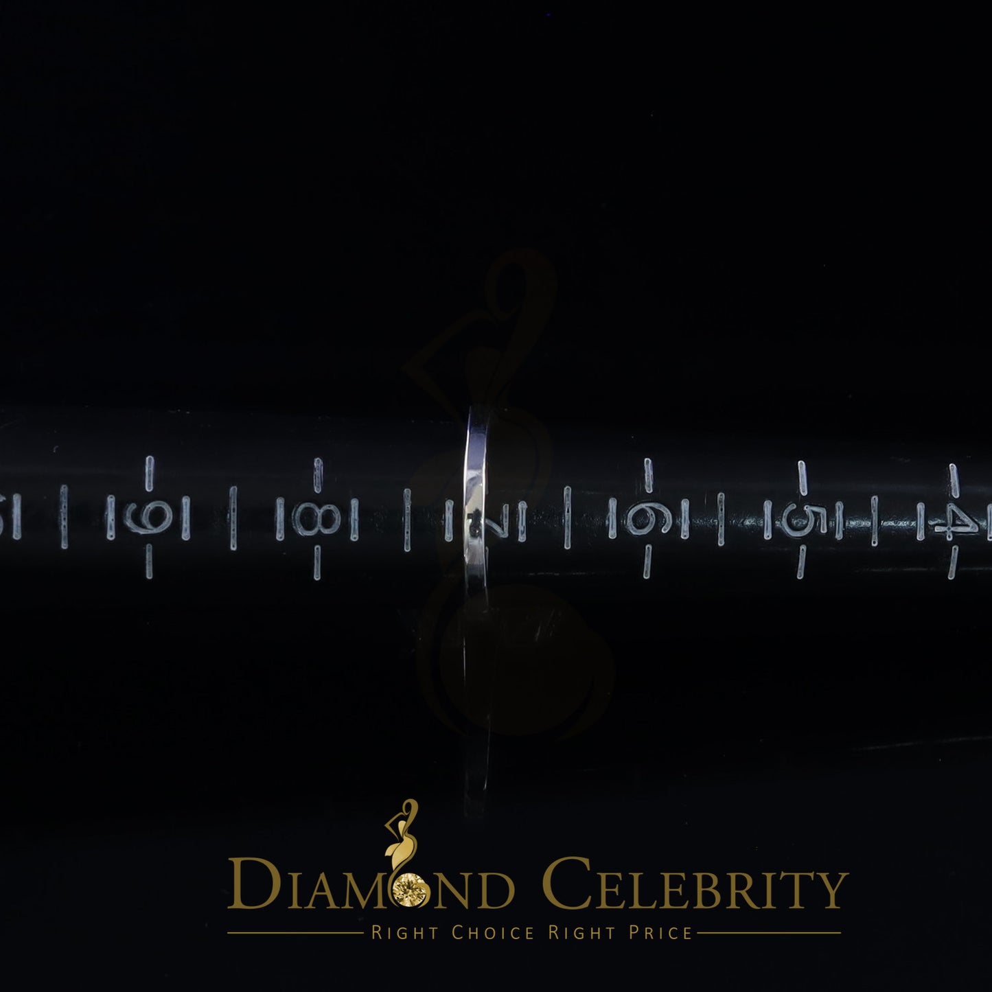 DiamondCelebritees 925 Sterling White Silver with Cubic Zirconia 2.75 ct Rectangle Ring Size 7