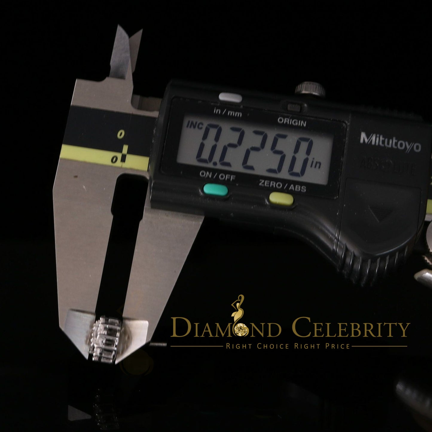 DiamondCelebritees 925 Sterling White Silver 1.98ct Cubic Zirconia Round Women's Stud Earrings