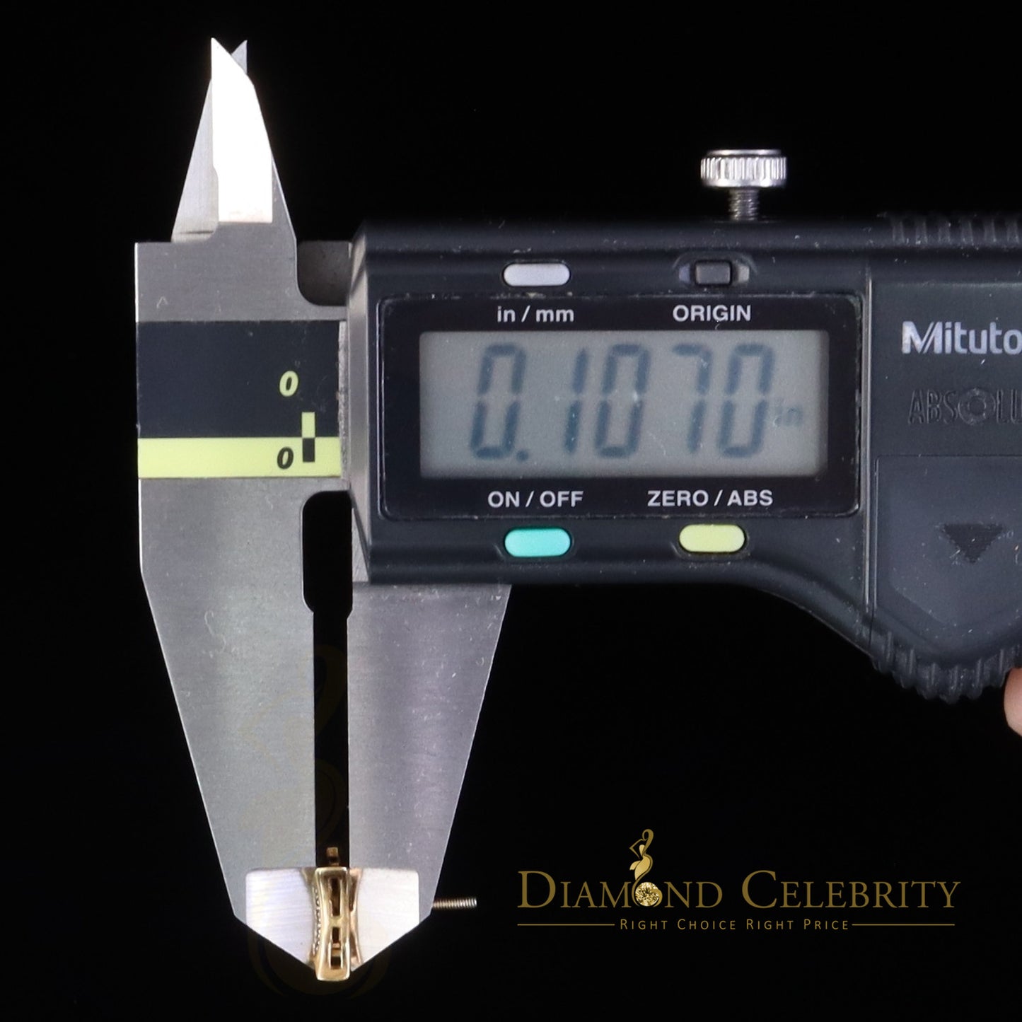 DiamondCelebritees 0.20ct Diamond 925 Sterling Silver Yellow Kite Earrings For Men's / Women's