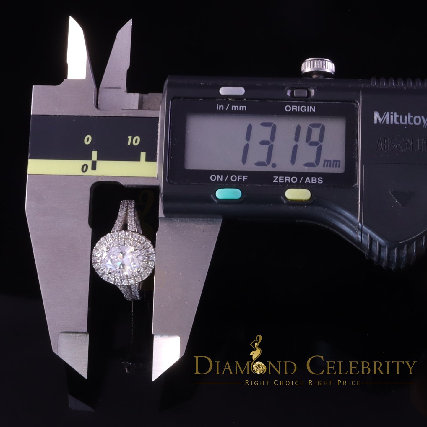 DiamondCelebritees 3.00 ct Cubic Zirconia White 925 Sterling Silver Women Engagement Ring Size 7