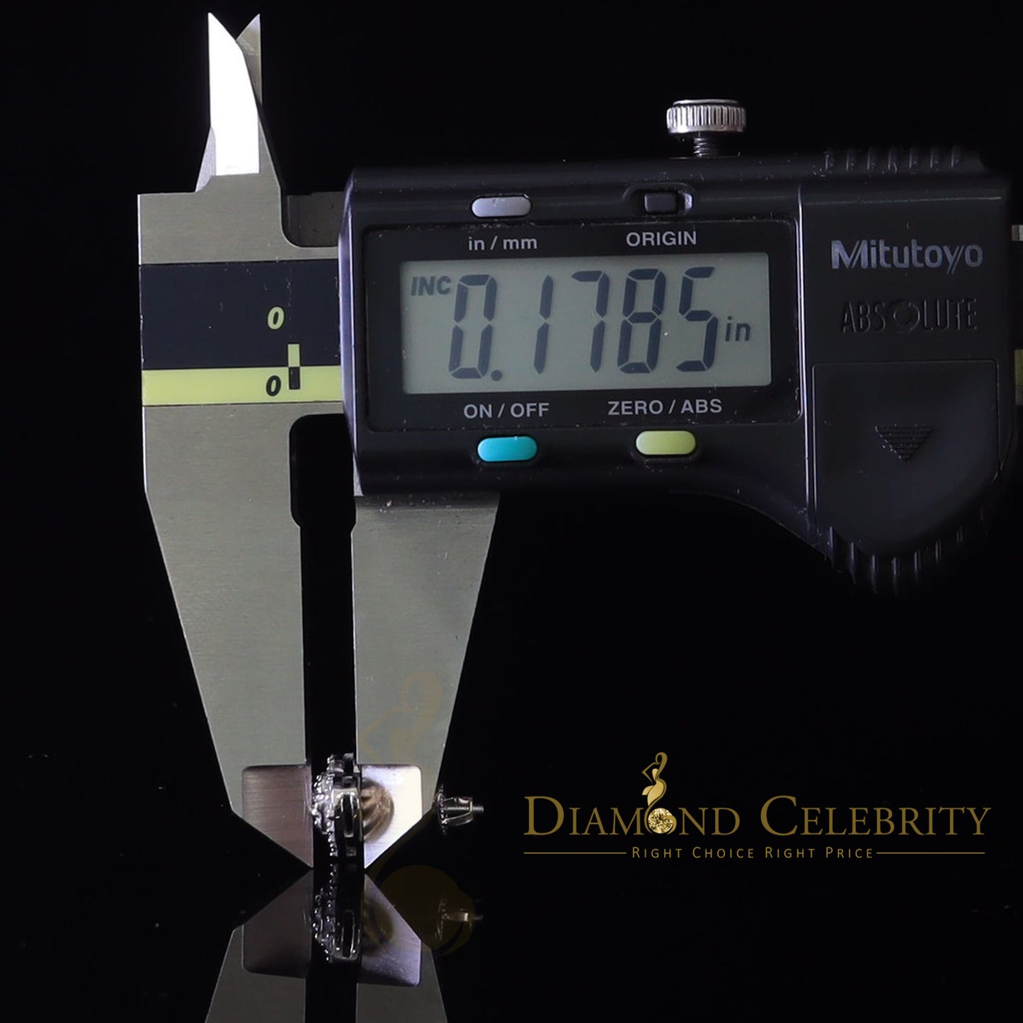 Diamondcelebritees 1.00ct Moissanite White 925 Sterling Silver Women's Heart Shape Nugget Earrings