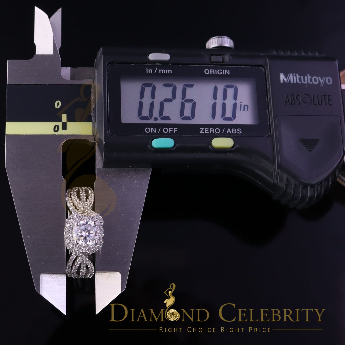 DiamondCelebritees 1.20ct Cubic Zirconia White 925 Silver Men's/ Women 2PC Bridal Rings Size 7