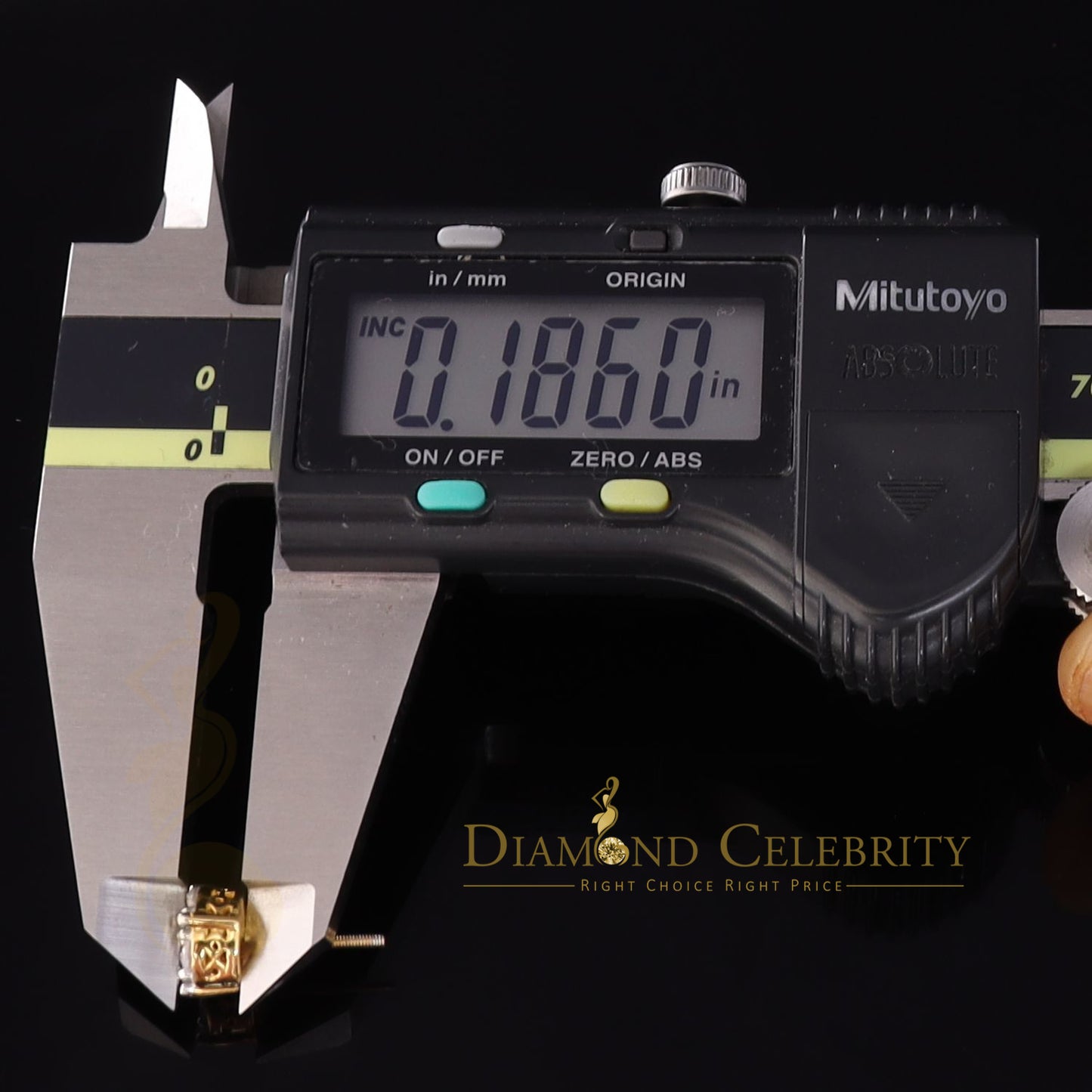 DiamondCelebritees 925 Yellow 1.96ct Sterling Silver Cubic Zirconia Women's Hip Hop Round Earrings