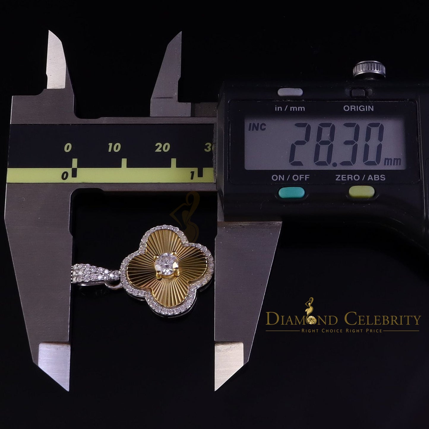 Diamondcelebritees Diamond Cut White 925 Silver 1.00ct VVS D Clr Moissanite Pendant for Women